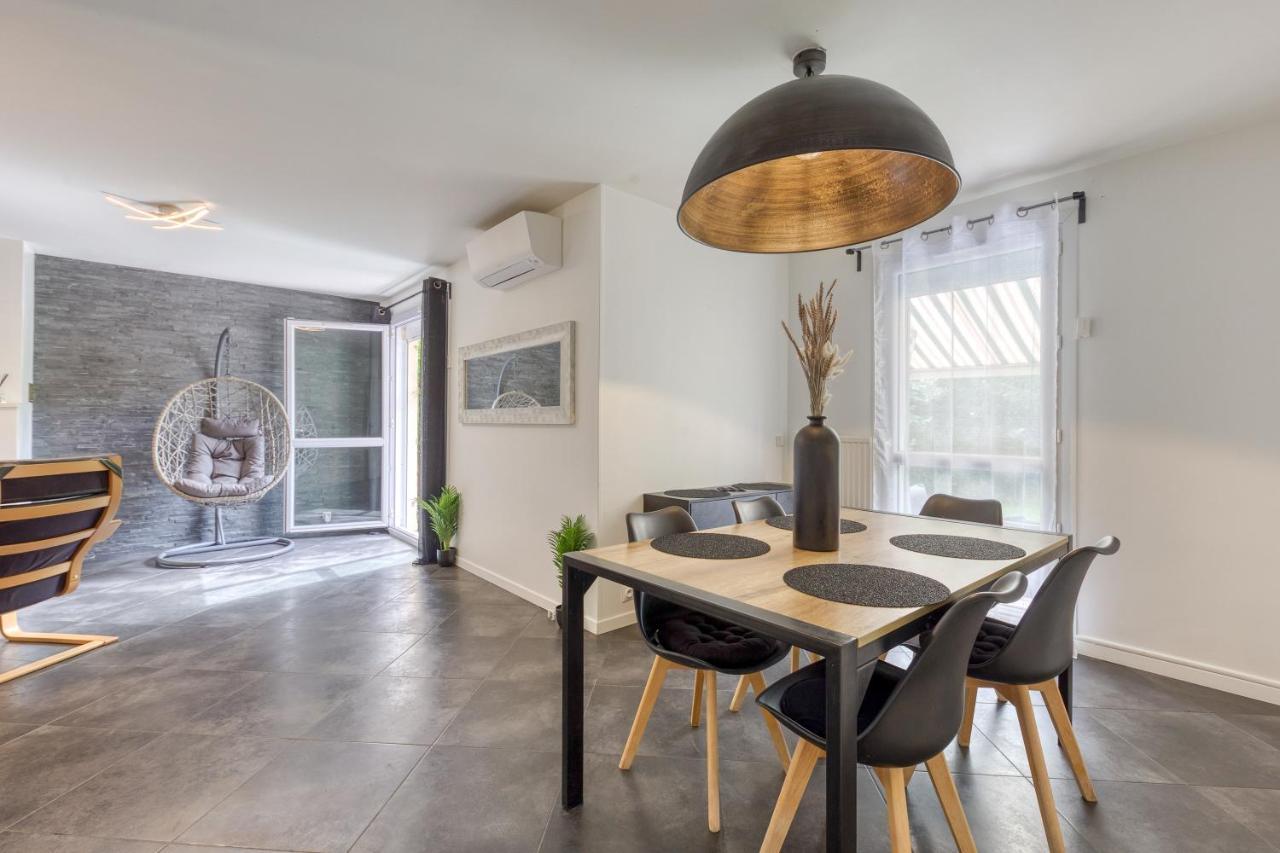 Le Garden - Ideal Famille,groupe-amis-jardin-barbecue-babyfoot-wifi * Cergy